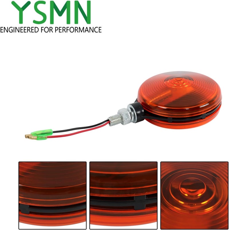 YSMN New Hazard Light,Replacement For C081-75870 W9501-66001, Replacement For Kubota Tractor B L M Series - Image 3